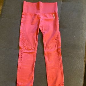 Energy + seamless gymshark leggings in red